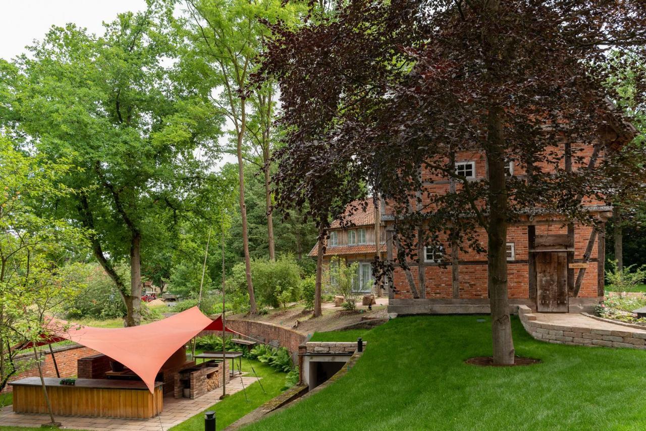 Biohotel Wildland Natural Resort Hornbostel Exterior foto